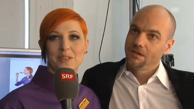Zwei Personen auf dem Bild Zwei Personen auf dem Bild