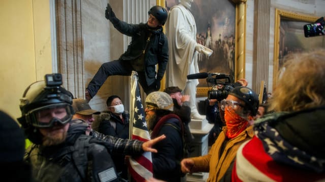 Trump-Mob im Kapitol Trump-Mob im Kapitol
