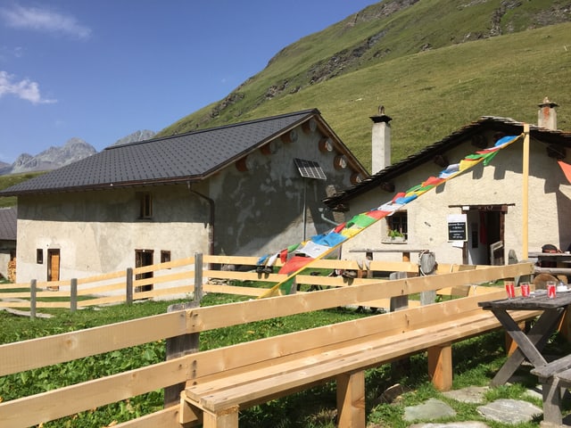 Die Alphütte bei Avers Die Alphütte bei Avers