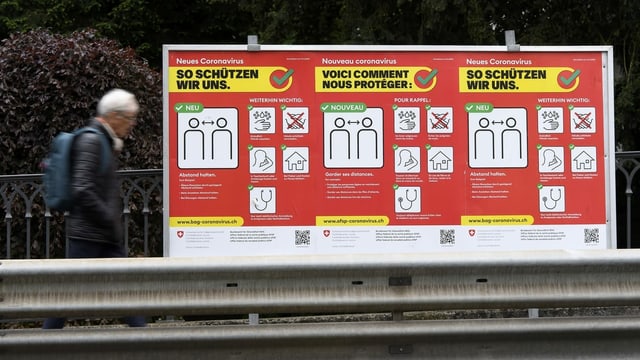 Corona Kampagne Plakat Corona Kampagne Plakat