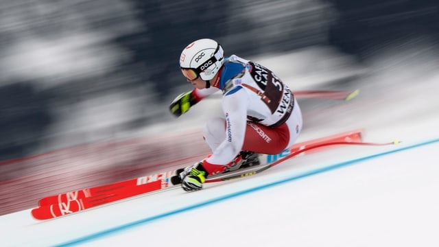 Lars Rösti sin la pista a Wengen Lars Rösti sin la pista a Wengen