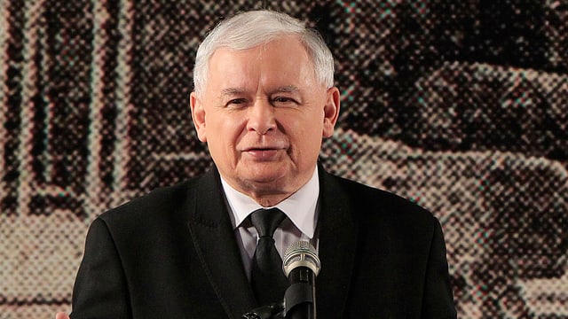 der polnische Politiker der polnische Politiker