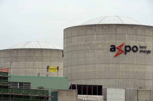 Il logo da l'Axpo. Il logo da l'Axpo.