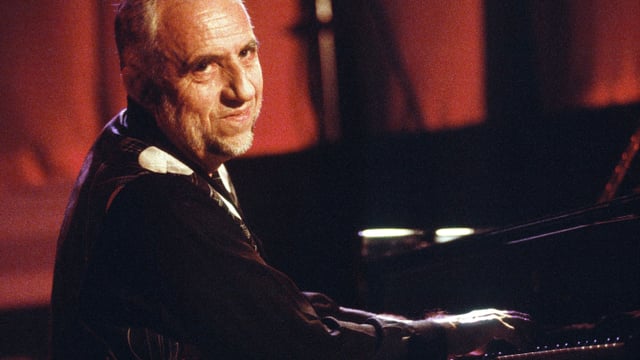 Jacques Loussier bei einem Konnzert 1998. Jacques Loussier bei einem Konnzert 1998.