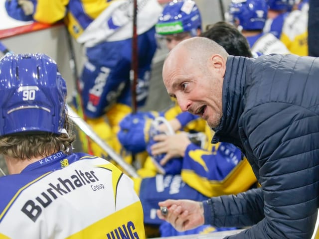 HCD-Trainer Christian Wohlwend. HCD-Trainer Christian Wohlwend.