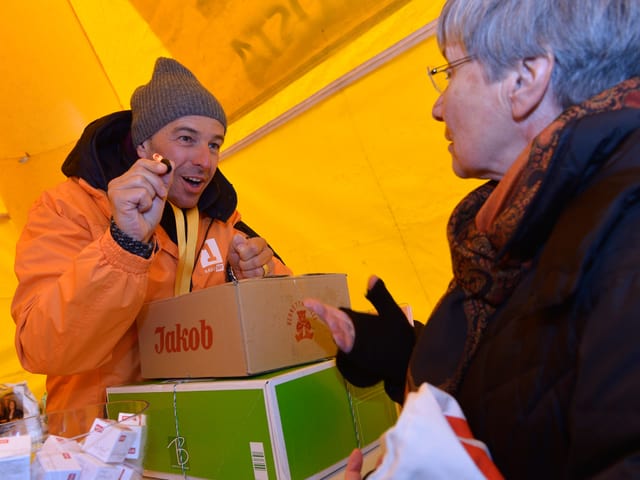 Dani Fohrler und Hörerin.