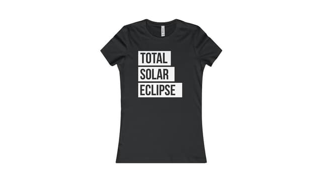 «Total Solar Eclipse»-Shirt.. «Total Solar Eclipse»-Shirt..