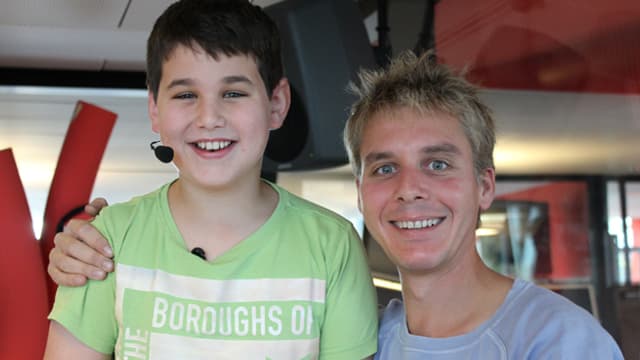 Reto Scherrer und Nico Pfau. Reto Scherrer und Nico Pfau.