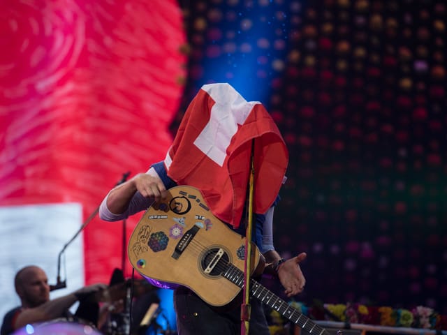 Coldplay live im Letzigrund.