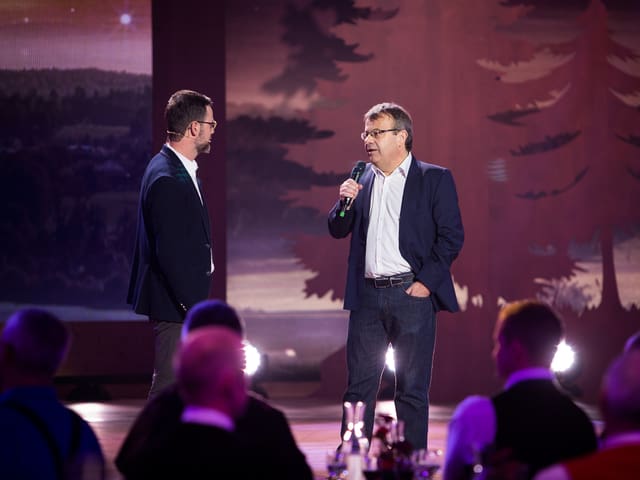 Nik Hartmann und Christoph Gebel.