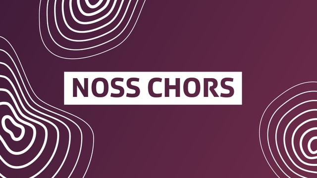 Logo da l'emissiun «Noss chors». Logo da l'emissiun «Noss chors».