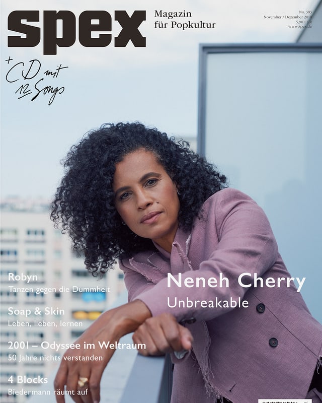 Das Cover der zweitletzten Ausgabe der Spex. Das Cover der zweitletzten Ausgabe der Spex.