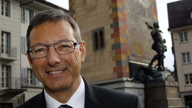 Finanzdirektor Josef Dittli im Gespräch (13.3.2014)