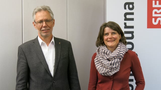 Peter Riebli im Streitgespräch mit Kathrin Schweizer