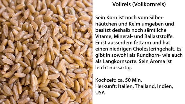 Vollkornreis Vollkornreis