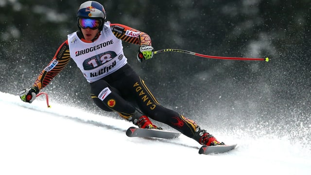 Erik Guay fuhr der Konkurrenz in Kvitfjell davon. Erik Guay fuhr der Konkurrenz in Kvitfjell davon.