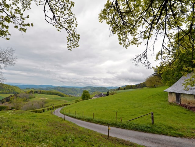 Viele Wolken über dem Baselbiet.