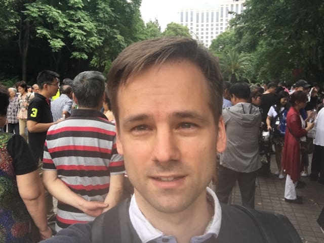 Auf dem Heiratsmarkt von Shanghai. Auf dem Heiratsmarkt von Shanghai.