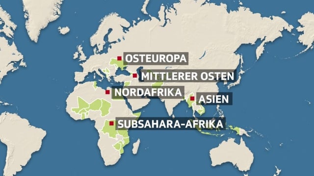 Grafik mit Karte von Europa und Afrika, am Rand ist noch Südamerika zu sehen. Grafik mit Karte von Europa und Afrika, am Rand ist noch Südamerika zu sehen.