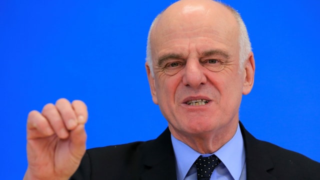 David Nabarro im Porträt.