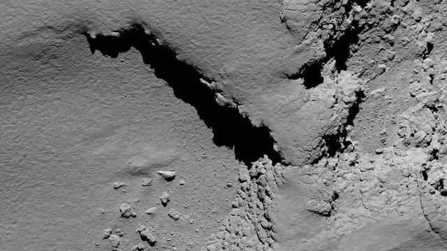 Ina fotografia dal comet Tschuri Ina fotografia dal comet Tschuri