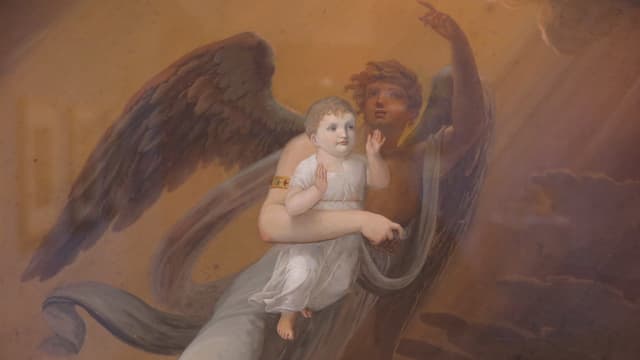Engel mit Kind Engel mit Kind