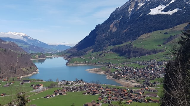 Blick vom Brünig Richtung Lungernsee Blick vom Brünig Richtung Lungernsee