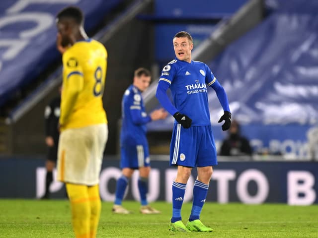 Leicesters Jamie Vardy.