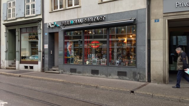 Spielwaren-Laden in der Elisabethenstrasse Spielwaren-Laden in der Elisabethenstrasse