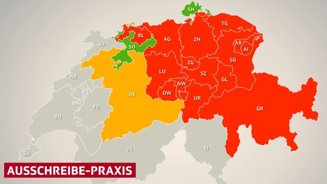 Schweizer Karte. Schweizer Karte.