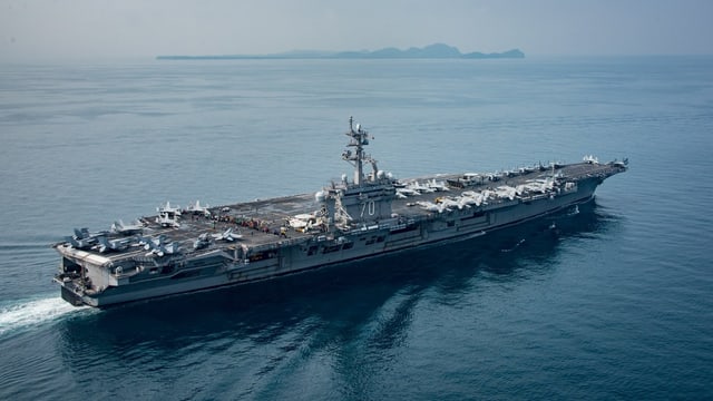 US-Flugzeugträger «USS Carl Vinson» US-Flugzeugträger «USS Carl Vinson»