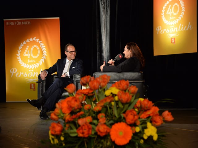 Heidi Ungerer und Christian Zeugin im Gespräch.