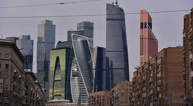 Skyline Moskau Skyline Moskau