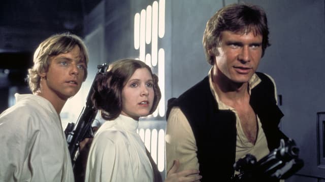 Luke Skywalker, Prinzessin Leia und Han Solo aus «Star Wars» Luke Skywalker, Prinzessin Leia und Han Solo aus «Star Wars»