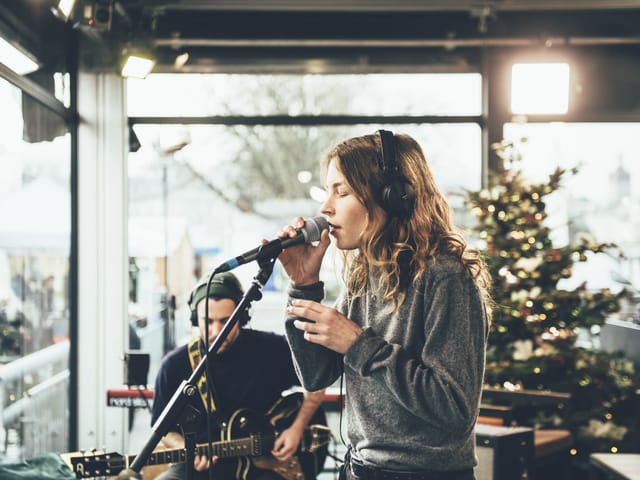 Anna Rossinelli berührte mit ihrer Live-Session.
