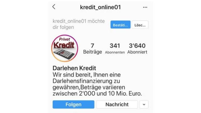 Werbung für Sofortkredit Werbung für Sofortkredit