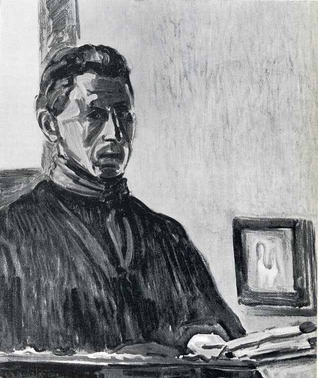 Turo Pedretti - Autoportret 1945 Turo Pedretti - Autoportret 1945