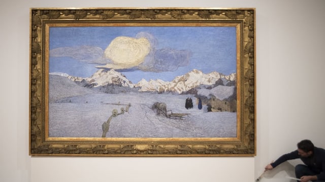 Das Bild zeigt eine Winterlandschaft in den Bergen. Das Bild zeigt eine Winterlandschaft in den Bergen.