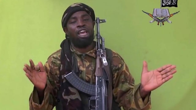 Boko-Haram-Führer Abubakar Shekau. Boko-Haram-Führer Abubakar Shekau.