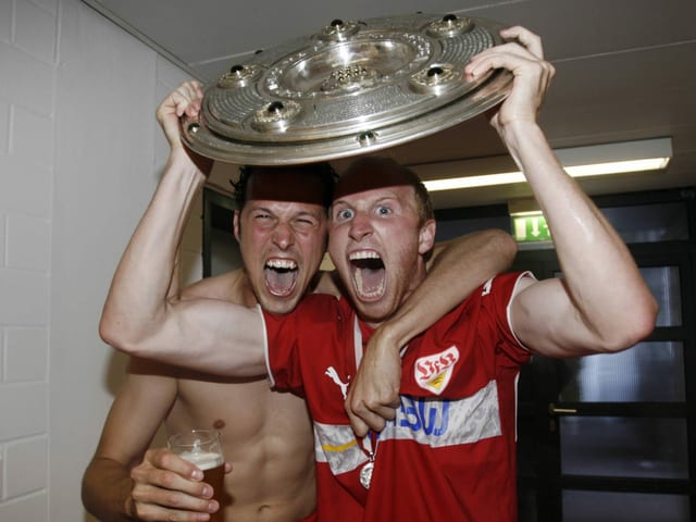 Marco Streller und Ludovic Magnin. Marco Streller und Ludovic Magnin.