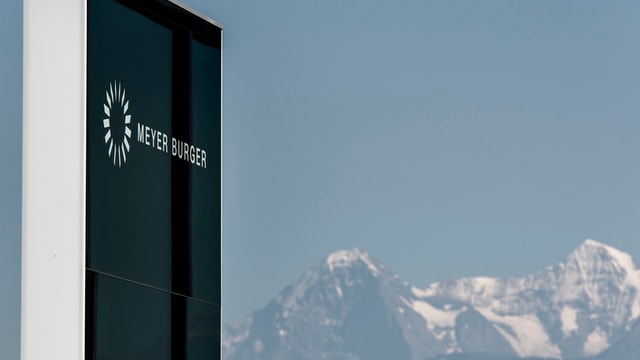 Das Firmenlogo von Meyer Burger Das Firmenlogo von Meyer Burger