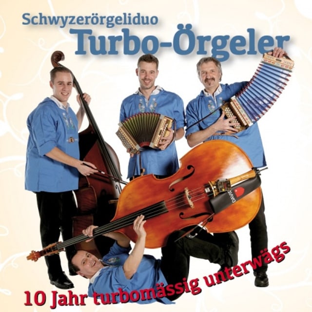 Die Turbo-Örgeler auf dem Cover ihrer aktuellen CD. Die Turbo-Örgeler auf dem Cover ihrer aktuellen CD.