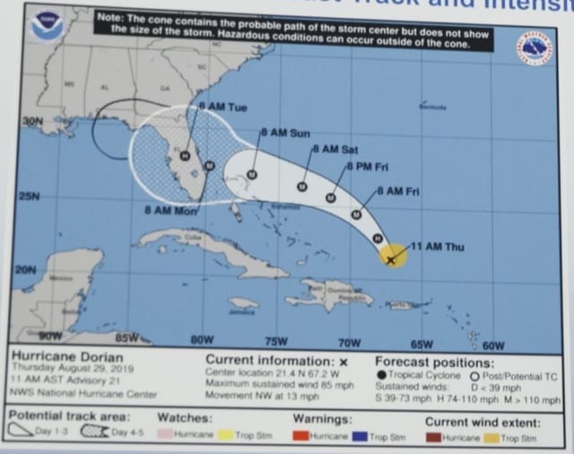 Hurricane Karte Hurricane Karte