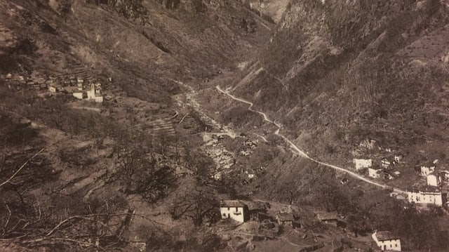 Buseno avant la fabricaziun dal lag artifizial 1950. Buseno avant la fabricaziun dal lag artifizial 1950.