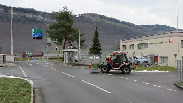 Das Kreuzstrasse-Areal in Stans. Das Kreuzstrasse-Areal in Stans.