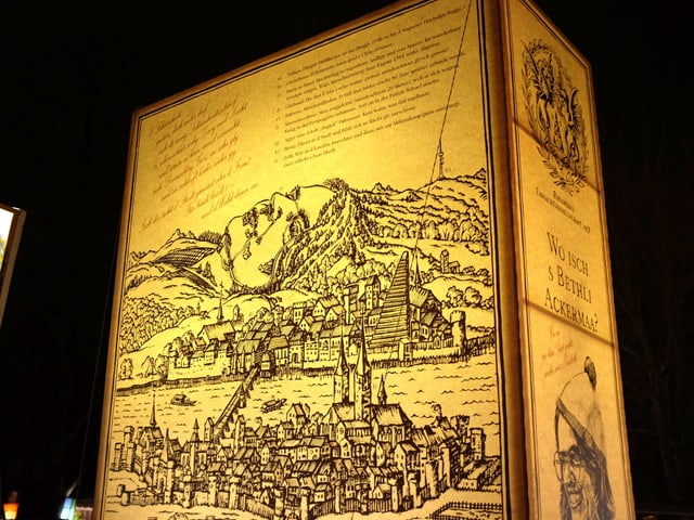 Laternenausstellung auf dem Münsterplatz