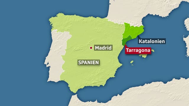 Karte Katalonien Karte Katalonien