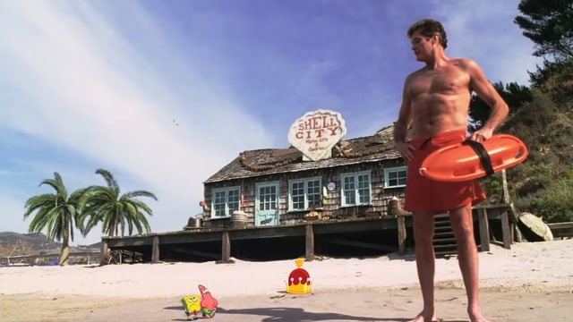 Mann am Strand. Mann am Strand.