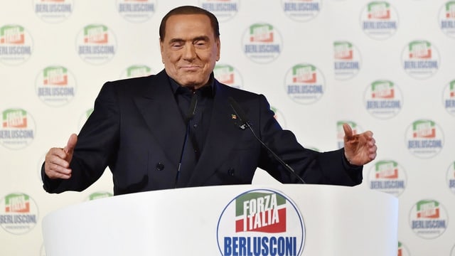 Silvio Berlusconi (Forza Italia): Für viele immer noch Garant für Recht und Stabilität Silvio Berlusconi (Forza Italia): Für viele immer noch Garant für Recht und Stabilität