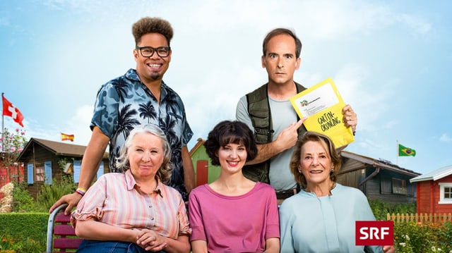 Mit dem SRF Schweizer Film «Eden für jeden» hat Regisseur Rolf Lyssy seinen ersten TV-Film realisiert. Mit dem SRF Schweizer Film «Eden für jeden» hat Regisseur Rolf Lyssy seinen ersten TV-Film realisiert.